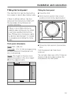 Preview for 53 page of Miele W 2209I Operating Instructions Manual