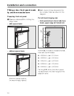 Preview for 54 page of Miele W 2209I Operating Instructions Manual