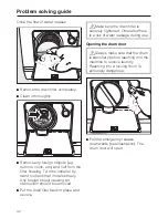 Предварительный просмотр 42 страницы Miele W 2240 Operating Manual