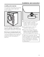 Предварительный просмотр 49 страницы Miele W 2240 Operating Manual