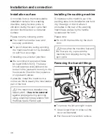 Preview for 48 page of Miele W 2444 WPS Operating Instructions Manual