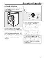 Предварительный просмотр 47 страницы Miele W 2514 WPS Operating Instructions Manual