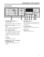 Preview for 9 page of Miele W 2652 WPS Operating Instructions Manual