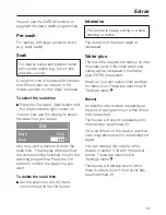 Preview for 19 page of Miele W 2652 WPS Operating Instructions Manual