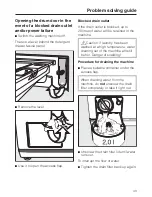 Preview for 43 page of Miele W 2652 WPS Operating Instructions Manual