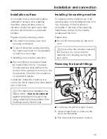 Preview for 49 page of Miele W 2652 WPS Operating Instructions Manual