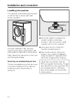 Preview for 52 page of Miele W 2652 WPS Operating Instructions Manual