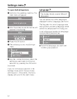 Preview for 62 page of Miele W 2652 WPS Operating Instructions Manual