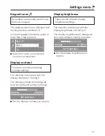 Preview for 67 page of Miele W 2652 WPS Operating Instructions Manual