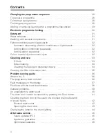 Preview for 4 page of Miele W 2653 WPS Operating Instructions Manual