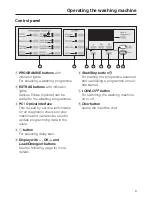 Preview for 9 page of Miele W 2653 WPS Operating Instructions Manual