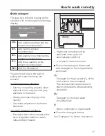 Preview for 17 page of Miele W 2653 WPS Operating Instructions Manual