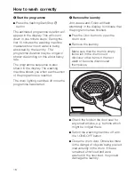 Preview for 18 page of Miele W 2653 WPS Operating Instructions Manual