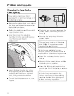 Preview for 44 page of Miele W 2653 WPS Operating Instructions Manual