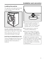 Preview for 51 page of Miele W 2653 WPS Operating Instructions Manual