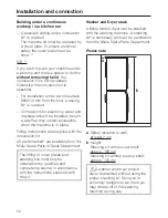 Preview for 52 page of Miele W 2653 WPS Operating Instructions Manual