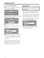 Preview for 62 page of Miele W 2653 WPS Operating Instructions Manual