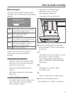 Предварительный просмотр 17 страницы Miele W 2662 WPS Operating Instructions Manual