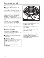 Предварительный просмотр 18 страницы Miele W 2662 WPS Operating Instructions Manual