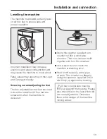 Предварительный просмотр 53 страницы Miele W 2662 WPS Operating Instructions Manual