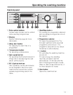 Preview for 13 page of Miele W 2819i Operating Instructions Manual