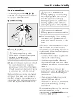 Preview for 17 page of Miele W 2819i Operating Instructions Manual