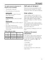 Preview for 35 page of Miele W 2819i Operating Instructions Manual