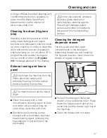 Preview for 37 page of Miele W 2819i Operating Instructions Manual