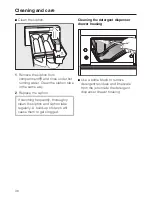 Preview for 38 page of Miele W 2819i Operating Instructions Manual