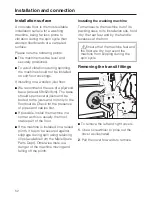 Preview for 52 page of Miele W 2819i Operating Instructions Manual