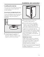 Preview for 55 page of Miele W 2819i Operating Instructions Manual