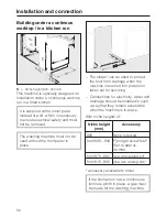 Preview for 56 page of Miele W 2819i Operating Instructions Manual