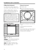 Preview for 58 page of Miele W 2819i Operating Instructions Manual