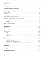 Preview for 2 page of Miele W 2839I WPM Operating Instructions Manual