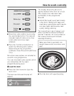 Preview for 19 page of Miele W 2839I WPM Operating Instructions Manual