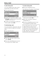 Preview for 26 page of Miele W 2839I WPM Operating Instructions Manual