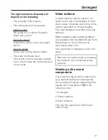 Preview for 37 page of Miele W 2839I WPM Operating Instructions Manual