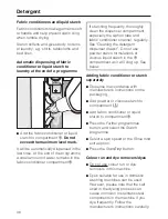 Preview for 38 page of Miele W 2839I WPM Operating Instructions Manual