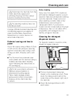 Preview for 39 page of Miele W 2839I WPM Operating Instructions Manual