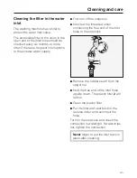 Preview for 41 page of Miele W 2839I WPM Operating Instructions Manual