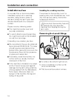 Preview for 54 page of Miele W 2839I WPM Operating Instructions Manual