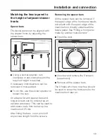 Preview for 59 page of Miele W 2839I WPM Operating Instructions Manual