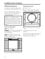 Preview for 60 page of Miele W 2839I WPM Operating Instructions Manual