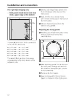 Preview for 62 page of Miele W 2839I WPM Operating Instructions Manual