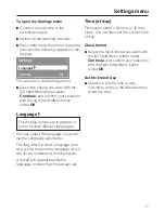 Preview for 71 page of Miele W 2839I WPM Operating Instructions Manual