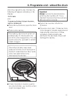 Preview for 31 page of Miele W 2859i WPM SUPERTRONIC Operating Instructions Manual