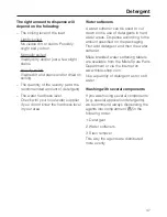 Preview for 47 page of Miele W 2859i WPM SUPERTRONIC Operating Instructions Manual