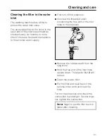 Preview for 51 page of Miele W 2859i WPM SUPERTRONIC Operating Instructions Manual