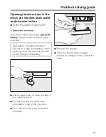 Preview for 59 page of Miele W 2859i WPM SUPERTRONIC Operating Instructions Manual