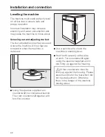 Предварительный просмотр 68 страницы Miele W 2859i WPM SUPERTRONIC Operating Instructions Manual